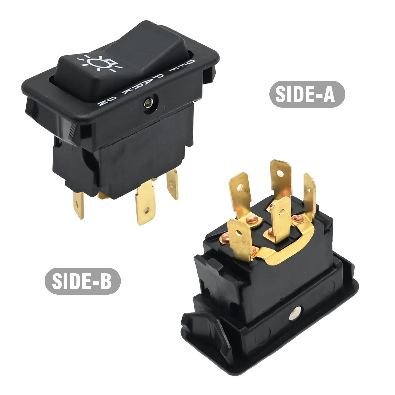 Amazon.com: DUZFOREI Headlamp Switch 3 Position 5 Pin Headlight